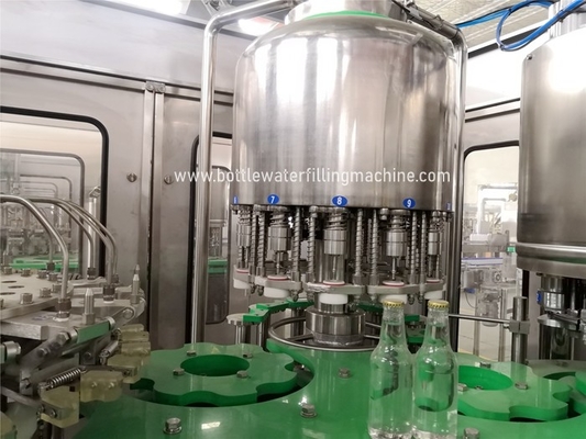 Fruit Glass Bottle Juice Filling Machine 200ml Automatic Flavor Production Line