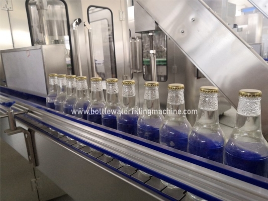 Fruit Glass Bottle Juice Filling Machine 200ml Automatic Flavor Production Line