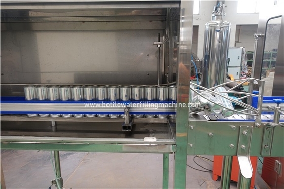 25cl Mini Capacity Can Filling Machine Rinsing Filling Sealing Function