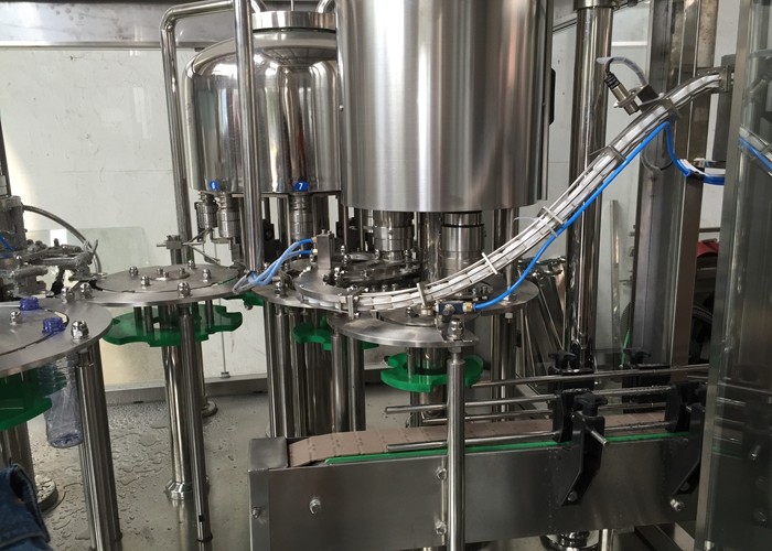 High Speed Automatic Juice / Milk / Mineral Water Filling Machine CE SGS ISO
