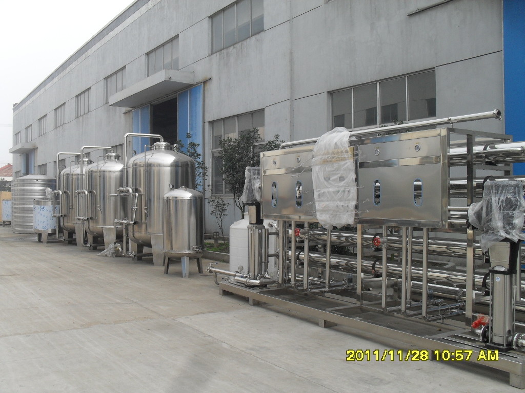 Semi - Auto 304 Stainless Steel Water Purifying Machine For Drinking Water 20 Ton