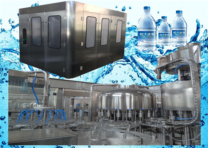 380V / 50HZ Water Bottle Filling Machine plant 4000-6000 BPH