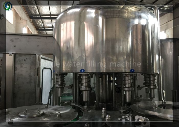 Industrial Electric Water Bottle Filling Machine For Plastic / Glass Bottle