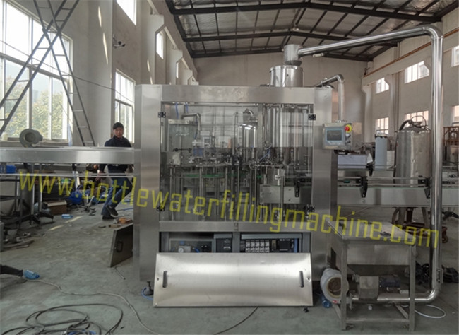 3000bph Monoblock Water Bottling Plant , Mineral Water Filling Machine
