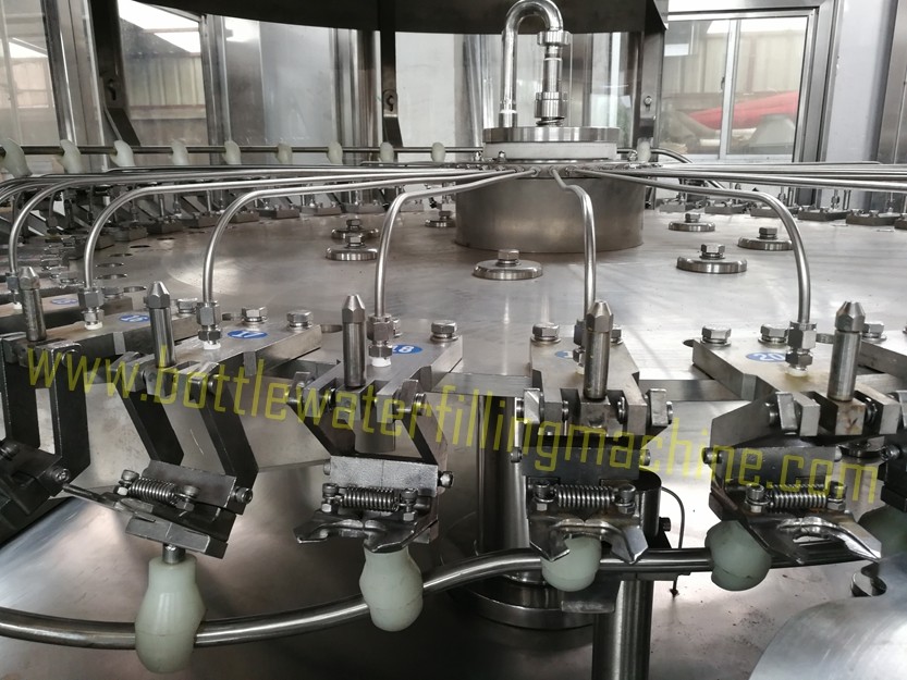 Drinking Water Production Plant , Water Bottle Filling Machine 40 Heads