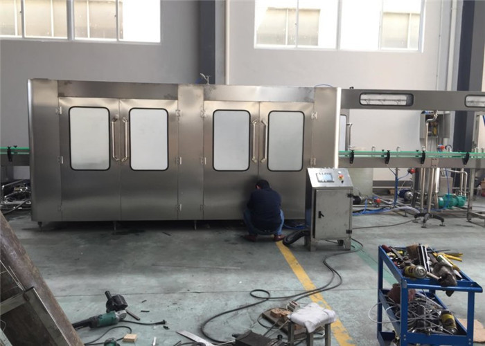 Aseptic 5-In-1 Milk / Coffee / Juice Filling Machine For Juice Bottling Line