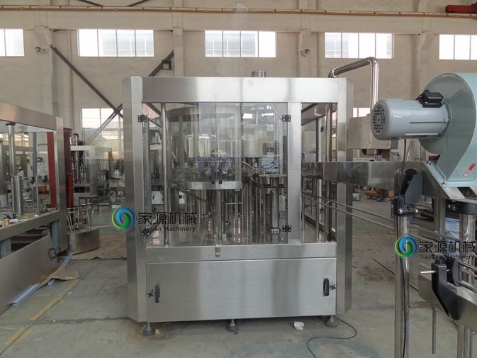 Pure water equipment mineral automatic bottle washing capping machine