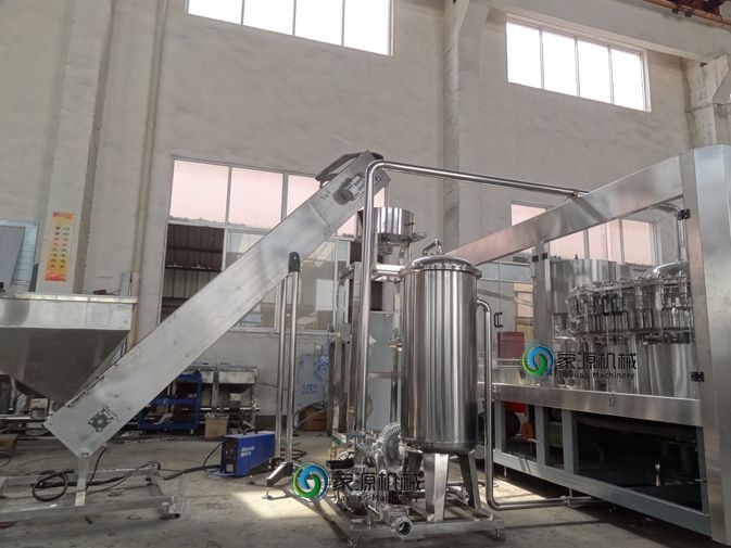 Ectric Water Bottling Machine SS304 Bottle Filling Plant For Mineral Water
