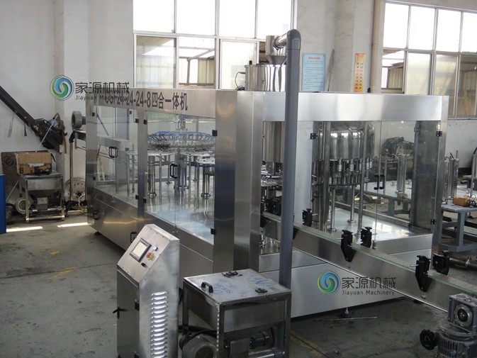 Fully Automatic Plastic Bottle Filling Machine 4000bph For Juice
