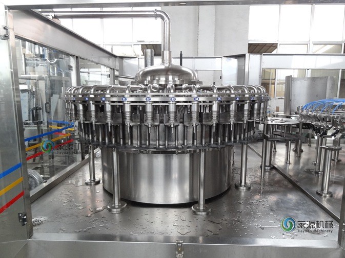 2L Round PET Bottle Drinks Filling Machinery , 12.08kw Rotary Filling Machine