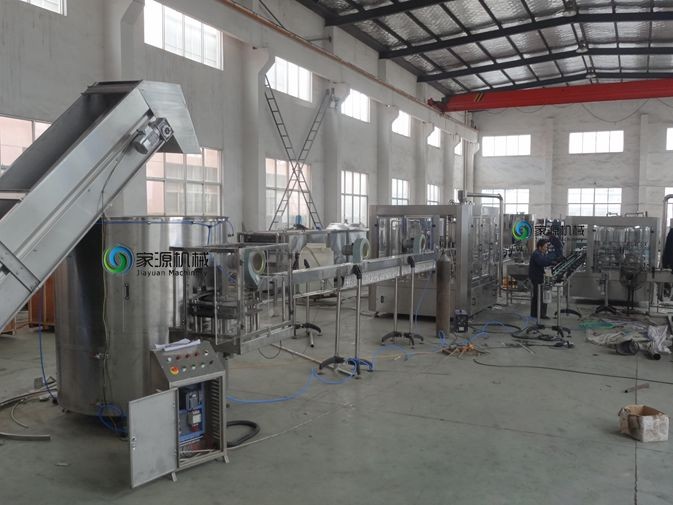 Tomato Juice Filling Line Aseptic 250ml Capacity Cans Filling Machine