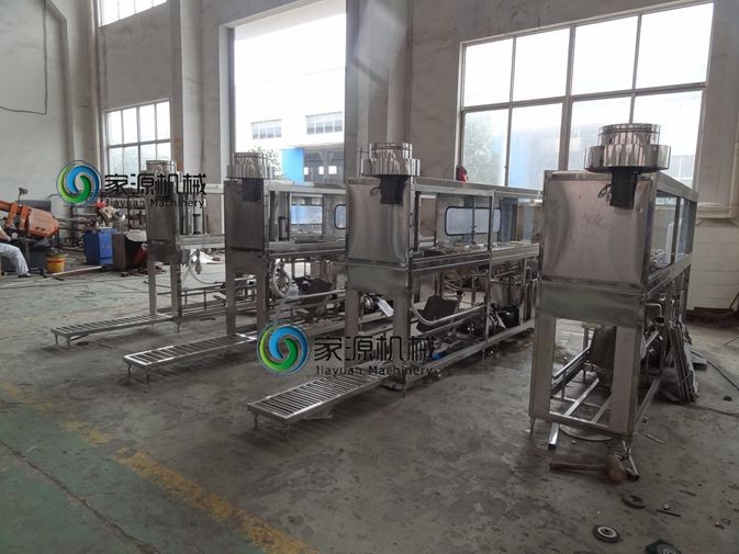 Automatic 5 Gallon Water Bottle Filling Machine , Aseptic Liquid Filling Equipment