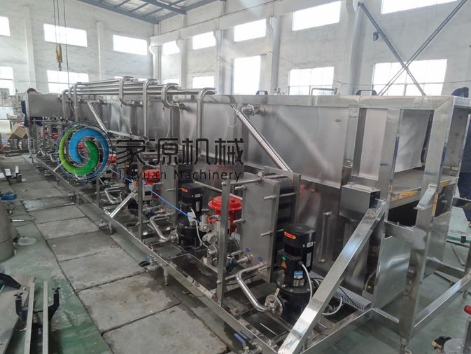 Glass Bottle Beer Pasteurization 3000 - 10000 BPH Beverage Auxiliary Equipment