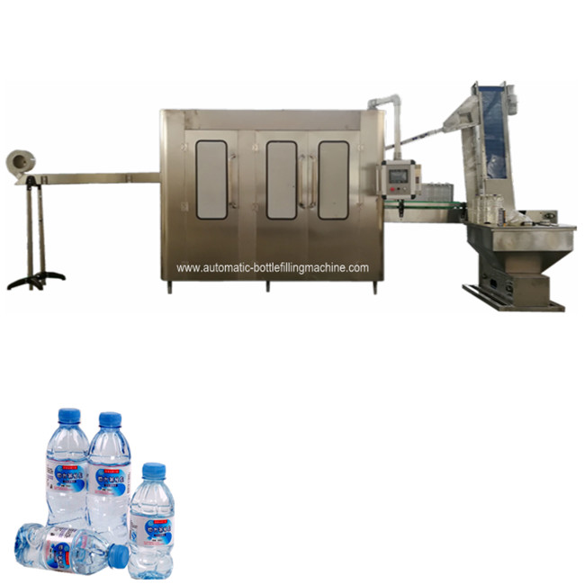 Small Scale Packaged Drinking Water Bottle Filling Machine , Pure Water Machine