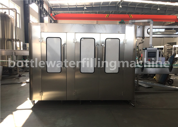 3 In 1 Full Automatic Bottle Filling Machine , Drinking Water Production Line