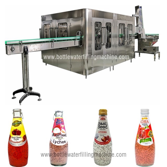 Glass Bottle Filling Machine, Small Juice Production Machinery, Making Plant