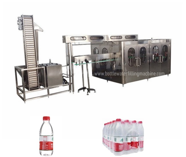 3 In 1 Monoblock Isobaric  24bpm Bottle Filling Machine