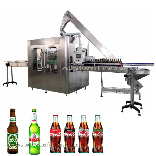 10000BPH PLC Control 200ml Carbonated Automatic Soda Filling Machine