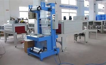 PLC Driven  Shampoo Bottle Shrink Film Packaging Machine