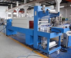 PE Film POF Water Bottle  Shrink Tunnel Machine For Bottle