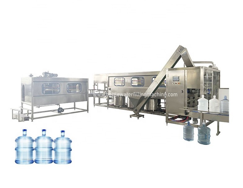 20 Liters Bucket Filling Machine Line 5 Gallon With PLC Touch Screen