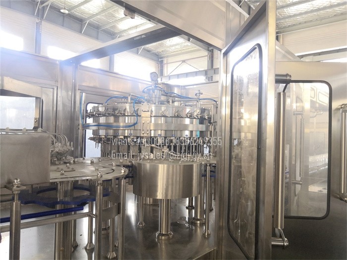 Soft Drink Bottling Plant Filling Machine 50HZ Soda Water Packaging