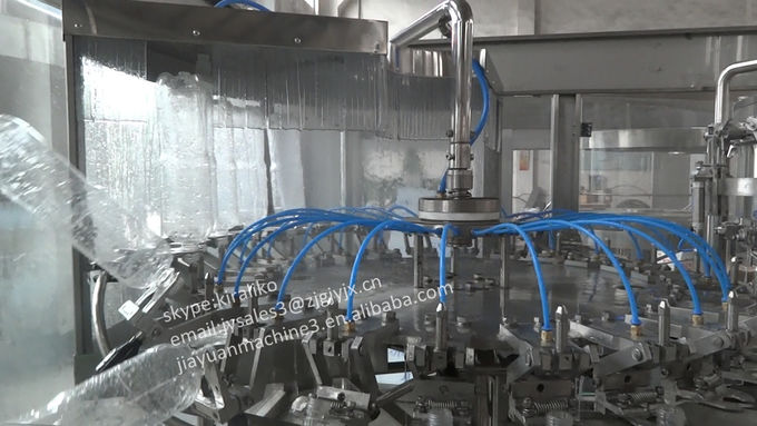 Mineral Water Juice Gas Bevarage Filling And Sealing Machine / Liquid Filling Machine 1