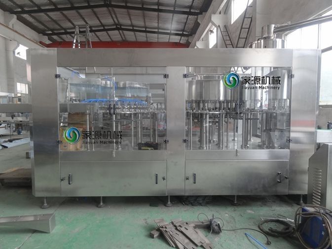 6.57kw 5500kg Water Bottle Filling Machine for 5000ml  Glass Bottle 0