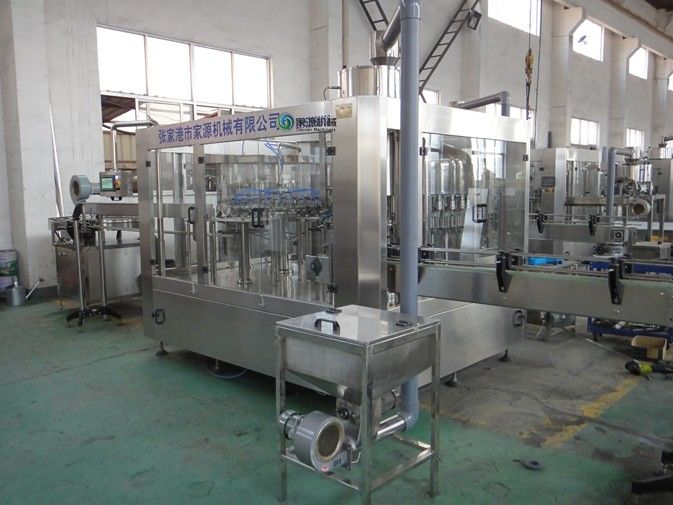 Pure Water Glass Bottle Filling Machine 24000bph 12kw SUS304 0